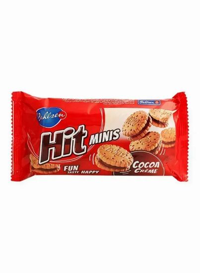 Picture of Bahlsen Hit Mini Cocoa Cream Biscuits 130gm