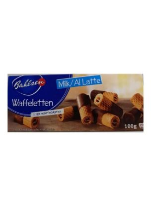 Picture of Bahlsens Choco Wafletten With Milk & Latte 100gm