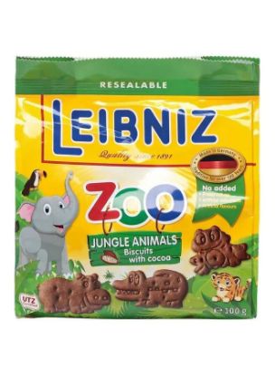 Picture of Bahlsen Leibniz Zoo Cocoa Biscuits 100gm