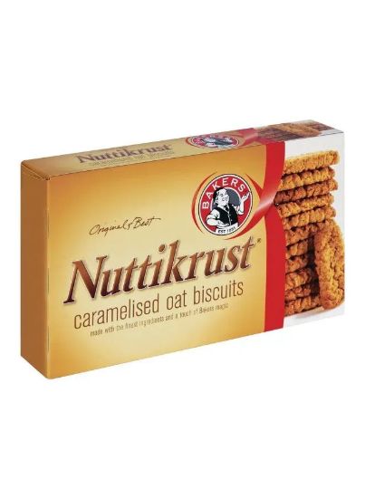 Picture of Bakers Nuttikrust Caramelised Oat Biscuits 200gm