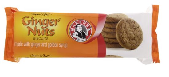 Picture of Bakers Biscuits Ginger Nuts 200gm