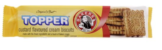 Picture of Bakers Topper Cream Biscuit Custard 125gm