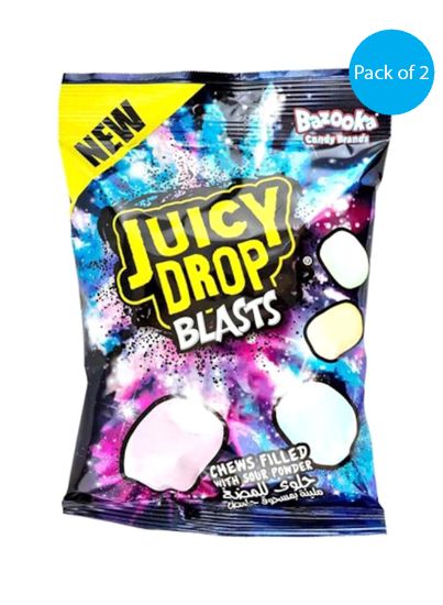 Picture of Bazooka Candy Juicy Drop Blast Spray 2x120gm