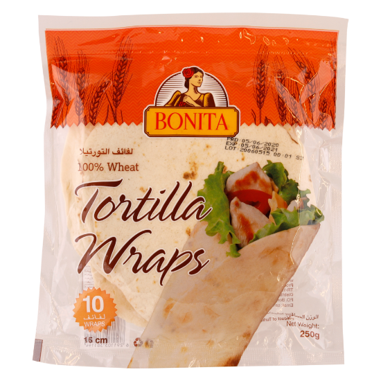 Picture of Bonita Wrap Tortilla 15Cm 250gm