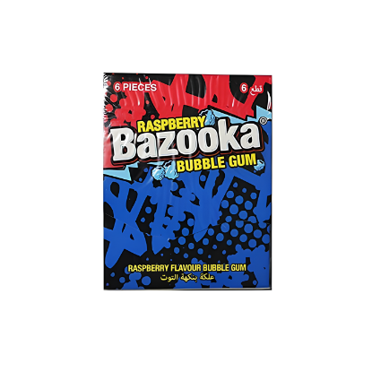 Picture of Bazooka Bubble Gum Raspberry 33gm