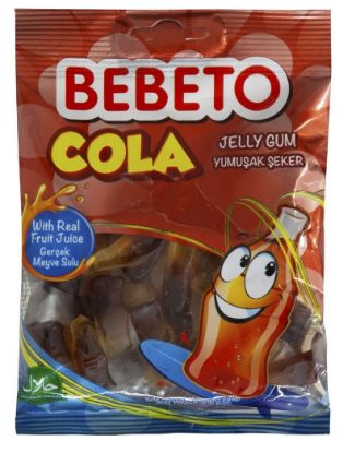 Picture of Bebeto Jelly Candy Drink Cola 80gm Pack of 12