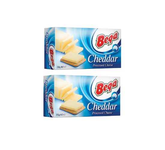 Picture of Bega Cheese Block Processed, 2x250gm