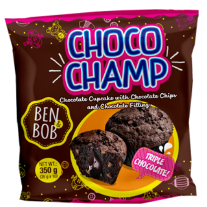 Picture of Ben & Bob Cupcake Choco Champ 30gm