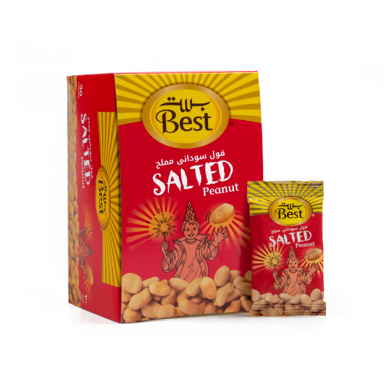 Picture of Best Peanuts Salted 60x13gm