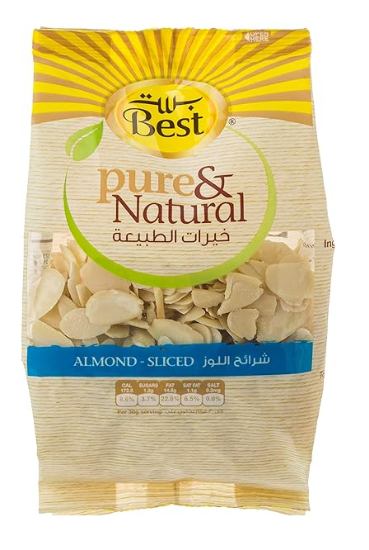 Picture of Best Pure & Natural Almond Slivered 150gm