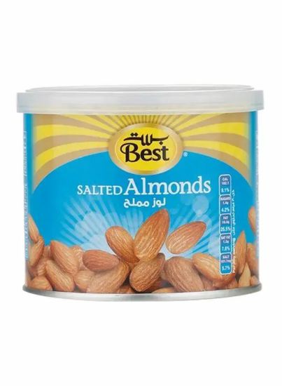 Picture of Best Salted Almonds Can 110gm