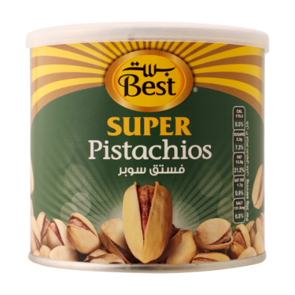 Picture of Best Super Pistachios Can 225gm