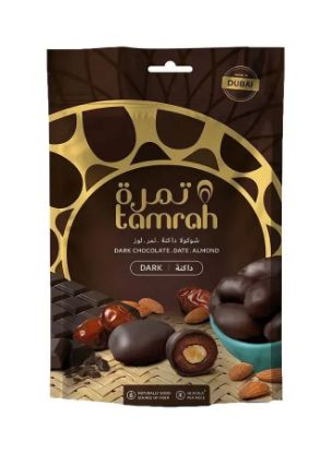 Picture of Tamrah Dark Chocolate Covered Date With Almond 100gm