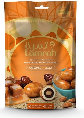 Picture of Tamrah White Chocolate Date Almond Caramel 100gm