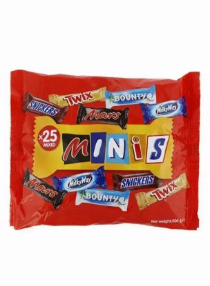 Picture of Best Of Mixed Minis Chocolate Bag 500gm