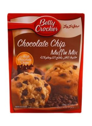 Picture of Betty Crocker Chocolate Chip Muffin Mix 500gm