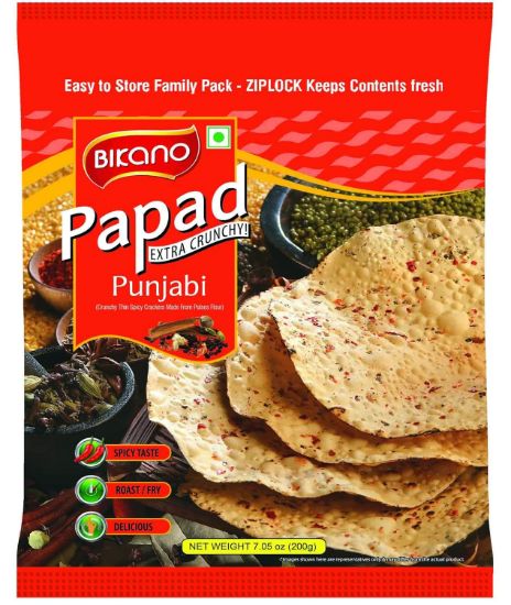 Picture of Bikano Papad Punjabi Masala 5 200gm