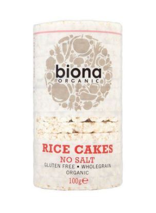 Picture of Biona Organic Rice Cakes No Salt 100gm