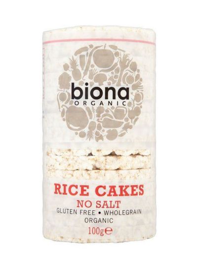 Picture of Biona Organic Rice Cakes No Salt 100gm