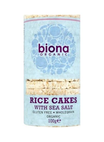 Picture of Biona Organic Rice Cakes With Sea Salt 100gm