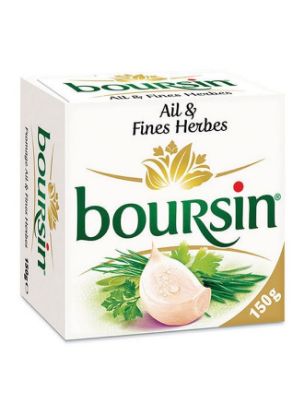 Picture of Boursin Cheese With Garlic & Herbs 150gm