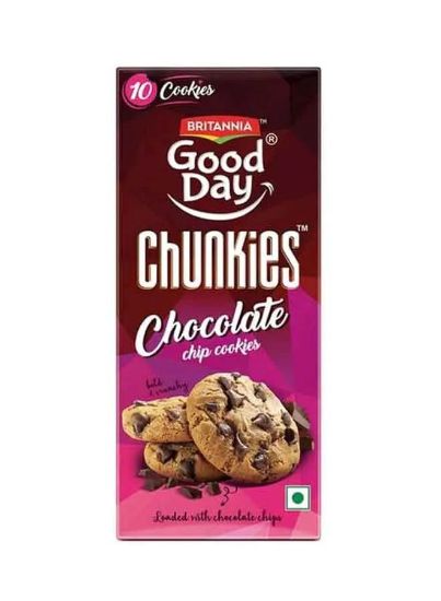 Picture of Britannia Good Day Cookie Choco Chunkies 125gm