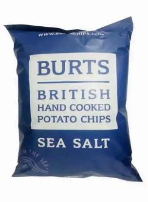 Picture of Burts Hand Cooked Potato Chips Sea Salt 150gm