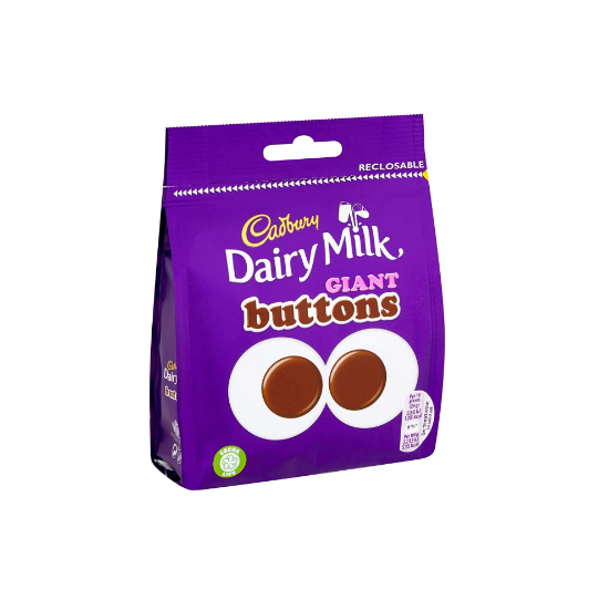 Picture of Cadbury Chocolate Dairy Milk Giant Buttons 95gm