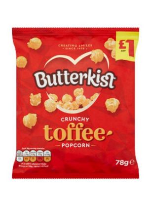 Picture of Butterkist Popcorn Crunchy Toffee 78gm