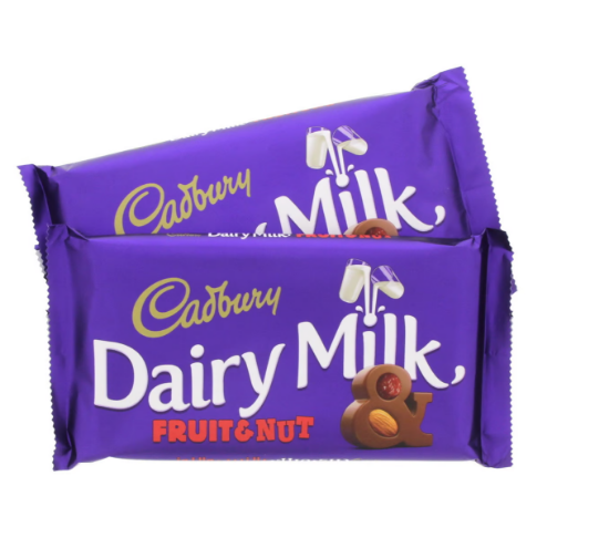 Picture of Cadbury Chocolate Dairy Milk Fruits & Nuts 2x230gm