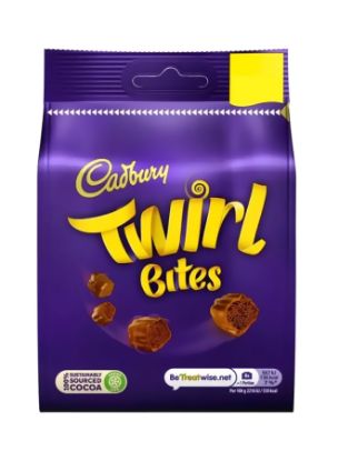 Picture of Cadbury Chocolate Twirl Bites Bag 95gm