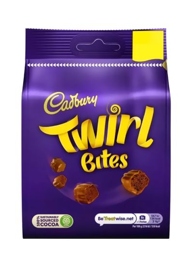 Picture of Cadbury Chocolate Twirl Bites Bag 95gm