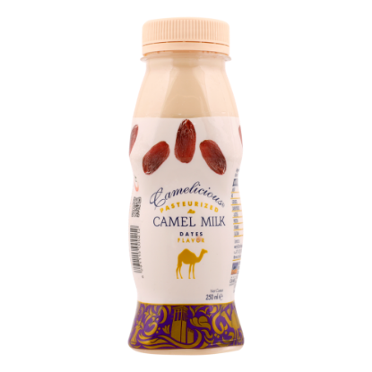 Picture of Camelicious Pasteurized Camel Milk Dates Flavor, 250ml