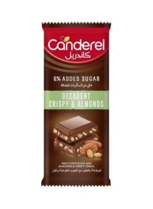 Picture of Canderel Chocolate Decadent Almond 100gm