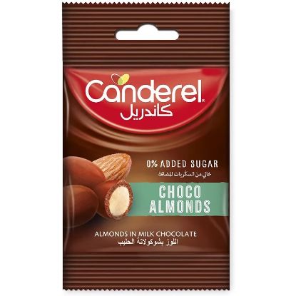 Picture of Canderel Chocolate Milk Almond 40gm