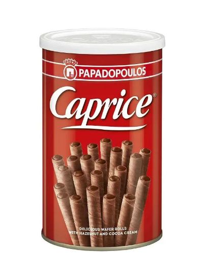 Picture of Papadopoulos Caprice Classic Wafer Roll Hazelnut 115gm