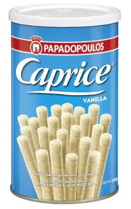 Picture of Caprice Wafer Roll Vanilla 250gm