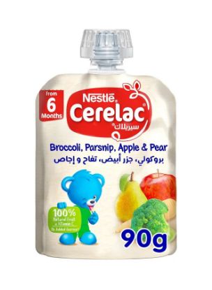 Picture of Cerelac Baby Broccoli, Parsnip, Apple, Pears 90gm