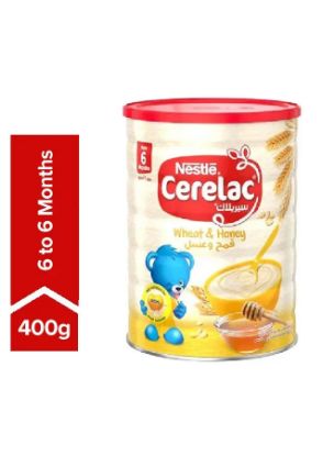 Picture of Nestle Cerelac Infant Cereal Wheat & Honey From 6 Months 400gm