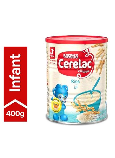 Picture of Nestle Cerelac Infant Cereal Rice From 6 Months 400gm