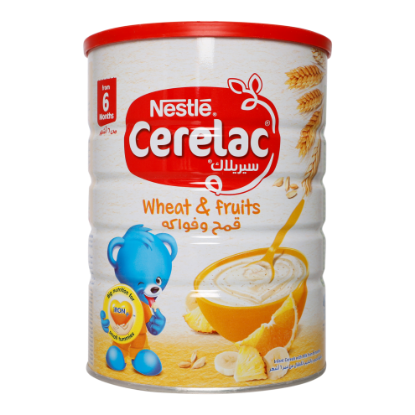 Picture of Nestle Cerelac Infant Cereal Wheat & Fruits From 6 Months 1kg