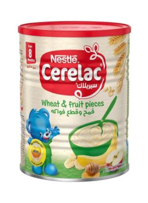 Picture of Nestle Cerelac Wheat+Fruitspc 400gm