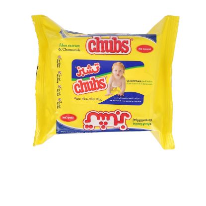 Picture of Chubs Baby Wipes Aloe Extract & Chmomile 20's