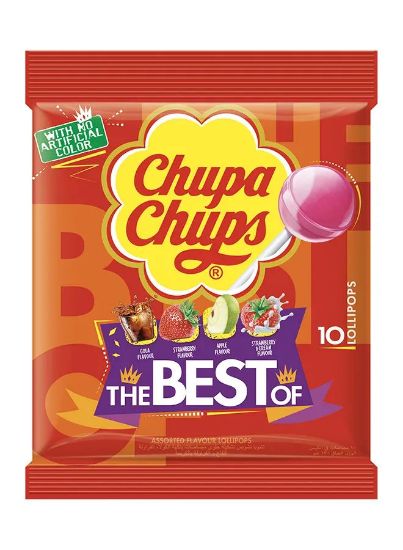 Picture of Chupa Chups Best Of Lollipop Assorted 120gm