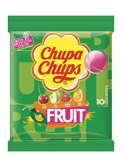 Picture of Chupa Chups Lollipops Fruit Assorted Flavour 10pc