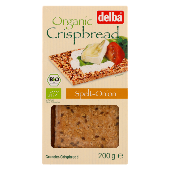 Picture of Delba Crispbread Spelt Onion - 200gm