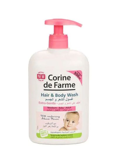 Picture of Corine De Farme Hair & Body Wash Extra Gentle 500ml