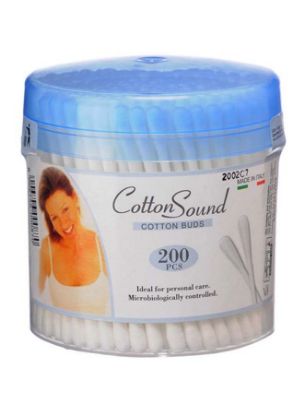 Picture of Cotton Sound Swabs With Paper Stem 200 's