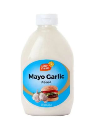 Picture of Daily Fresh Mayonnaise Squeezy Garlic 500ml