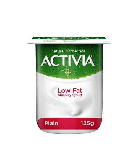 Picture of Activia Stirred Plain Low Fat Yoghurt 125ml